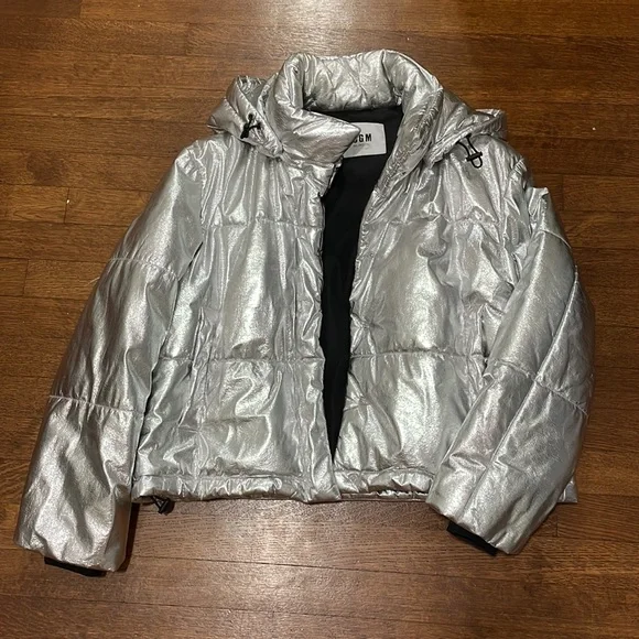 MSGM silver puffer